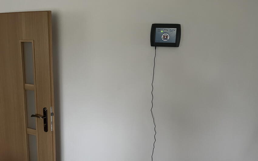 Installazione in una casa a Zbraslavice